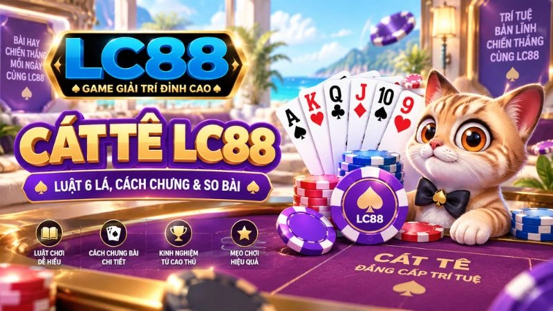 Cát Tê LC88 – Luật 6 Lá, Cách Chưng & So Bài