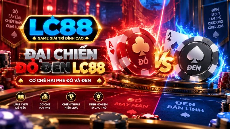 Đại Chiến Đỏ Đen LC88 – Luật Chơi & Cách Chọn Cửa