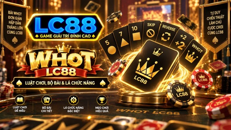 Whot LC88 – Luật Chơi, Bộ Bài & Lá Chức Năng