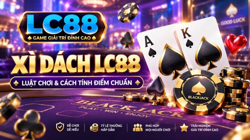 Xì Dách LC88 – Luật Chơi & Cách Tính Điểm Chuẩn